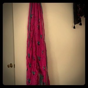 Kate spade hummingbird scarf